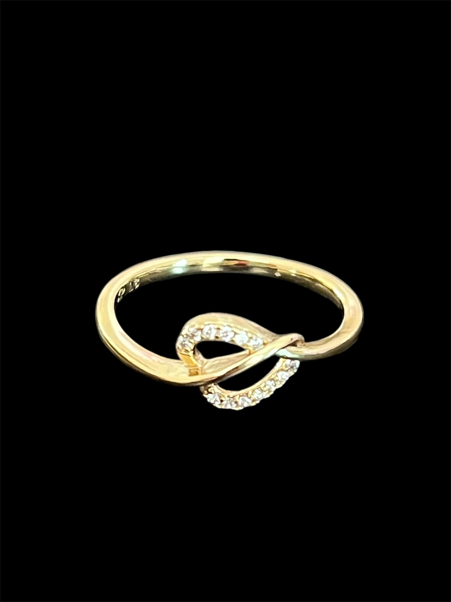 14K Gold Plated Heart Ring