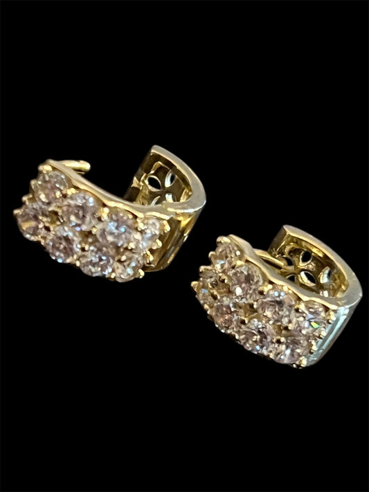 14K Gold Plated Small Hoops