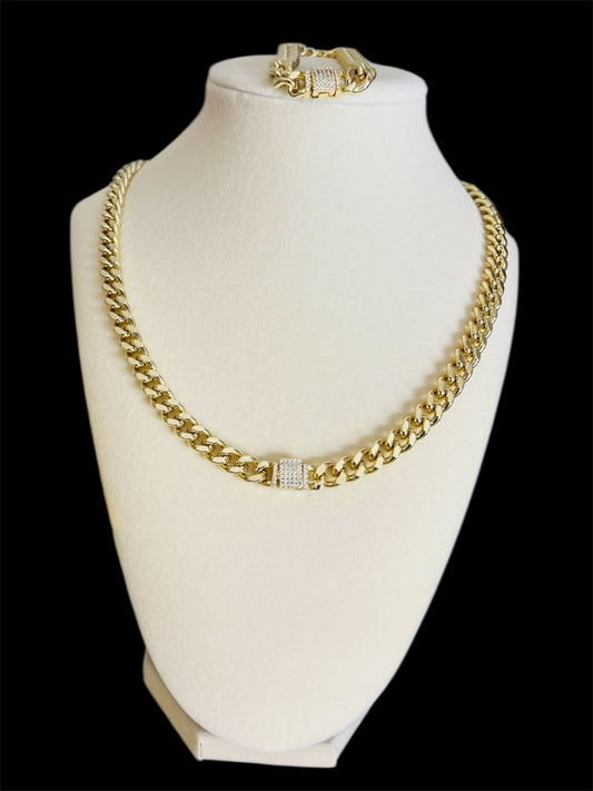 14K Gold Plated Monaco Inspired Set