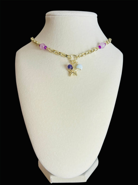Starfish Stone Necklace