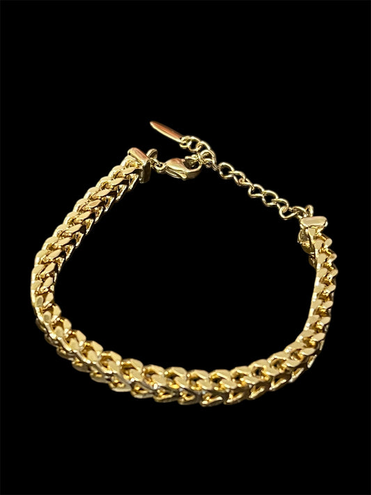 14K Gold Plated Chunky Bracelet